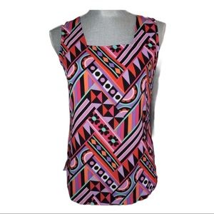 Bob Mackie Twinset Jacket & Tank Top Shirt XXS